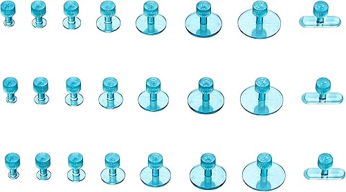 Miniatura 2 de Kit de pestañas extractoras de abolladuras, pestañas de extracción de pegamento, raspador de plástico, 25 unidades