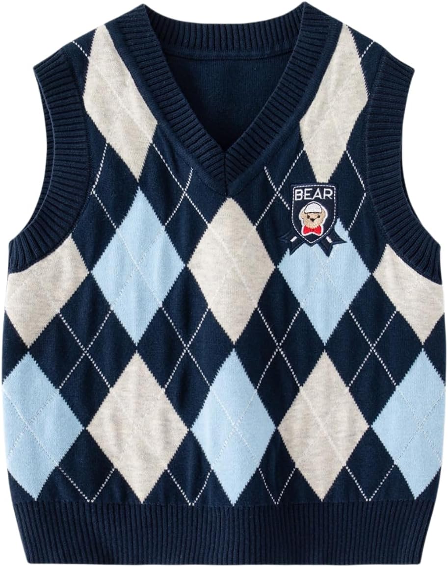 Argyle Sweater Old Navy Baby Girl Sweaters Long Sleeved Vest Aged