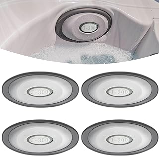 Lot de 4 coussins ovales de spa 2472-824 et support arrière pour jacuzzi J-300 Series 2004–2018, 2455-263 – Soutien amélioré