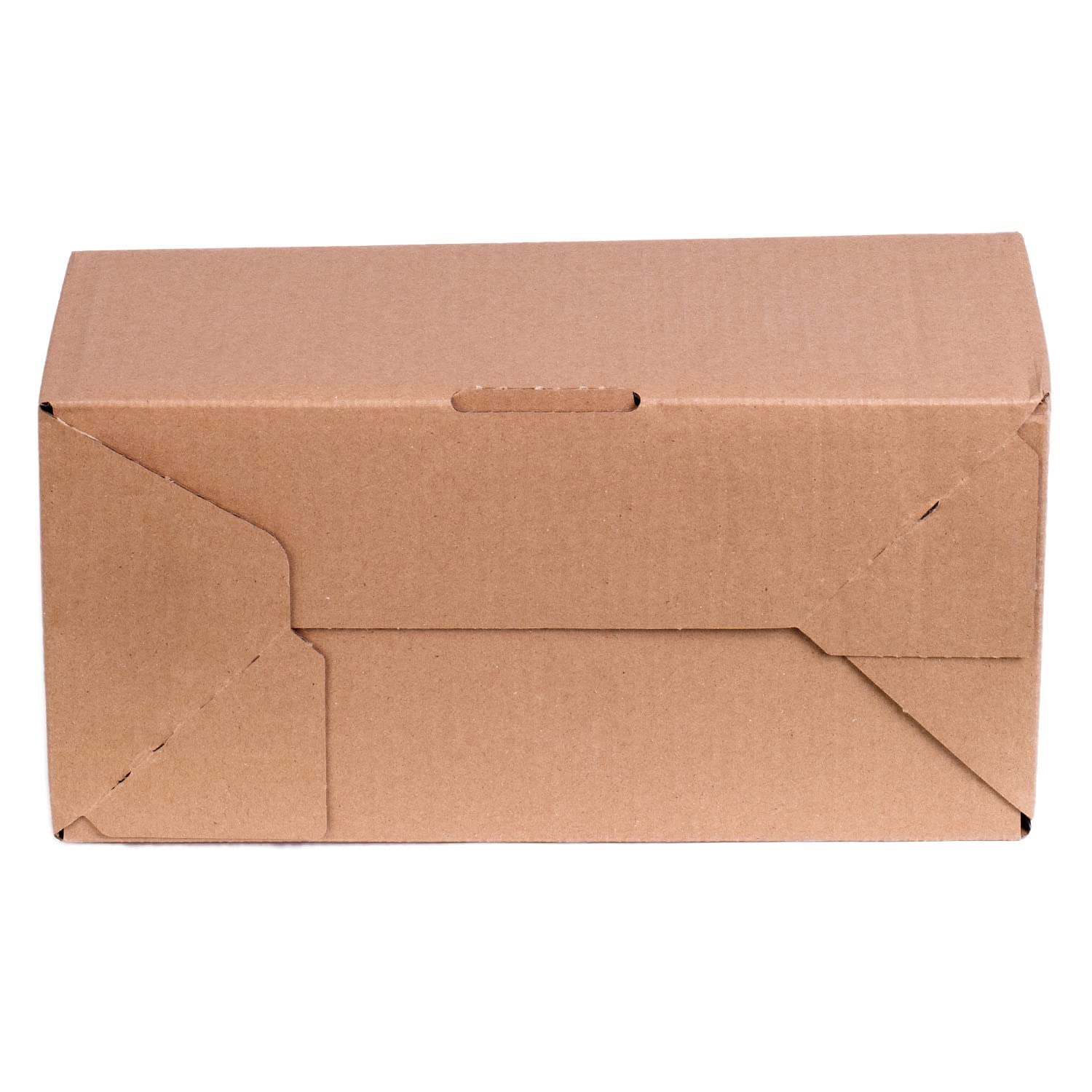 smiley pack 60 Stück Automatikboden Karton 315 x 155 x 120 mm Fix Aufrichtekarton mit Selbstklebeverschluss und Aufreißfaden Versandschachtel Versandkarton Verpackungskarton Versandbox