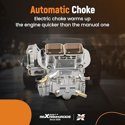 Miniatura 5 de maXpeedingrods Carburador universal 3838 DGEV DGAS DGES compatible con Toyota, BMW, Mercedes, Benz, Nissan, VW, Mitsubishi, Jeep Suzuki, 390 CFM,