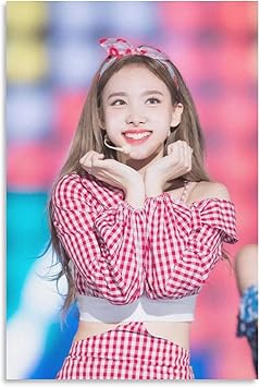 Amazon Twice寝室ポスターナヨンかわいい キャンバス ポスター 印刷 壁アート 油彩画 モダン ホーム装飾 誕生日ギフト すぐに掛けられます16 24inch 40 60cm ウォールステッカー オンライン通販