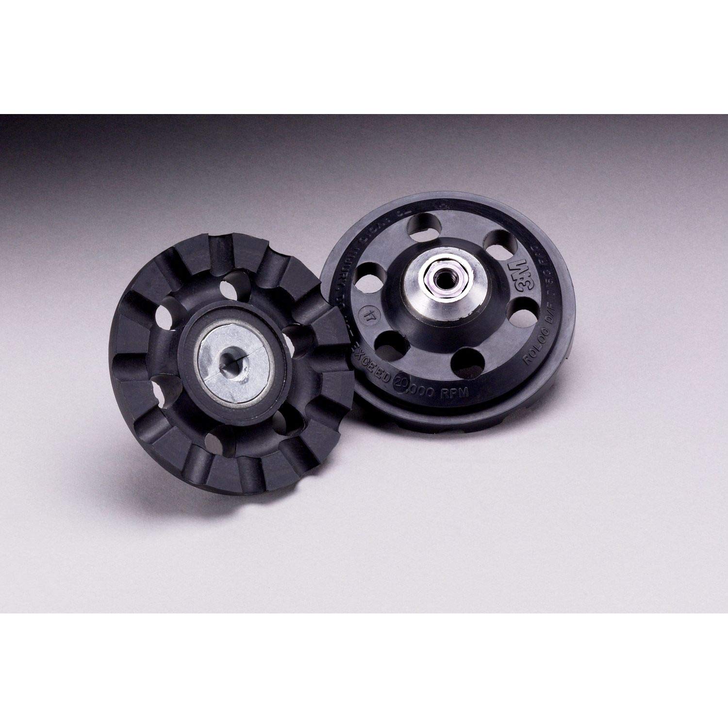 3M Roloc D/F Cool Running Disc Pad 82975, TR, 3 Diameter, 1/4-20 Thread, Black (Pack of 5)