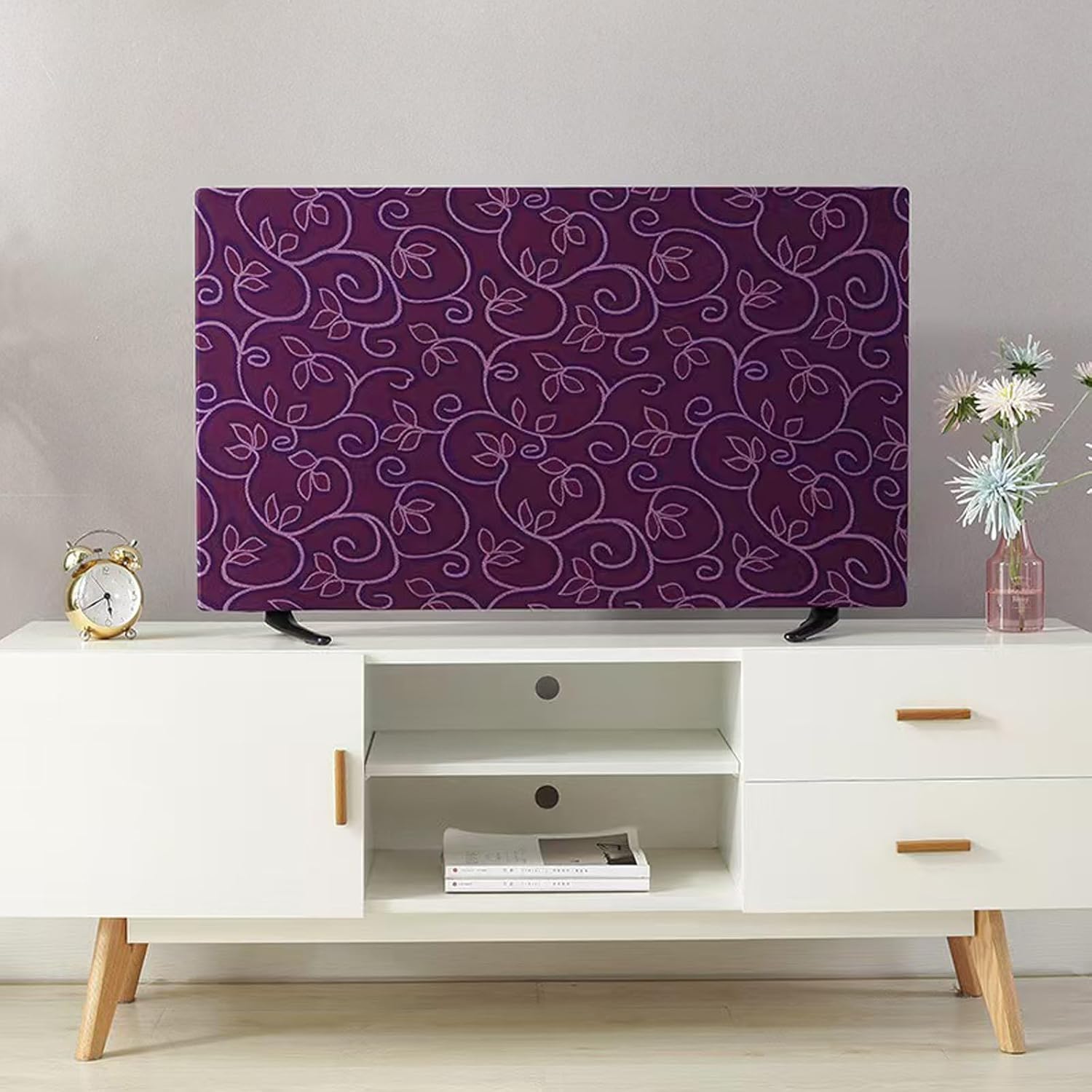 Monitor Dust Cover 26, 27, 28,29 in Anti-Static Dustproof Protective Cover for LCD/LED/HD Panel Case Computer Sleeve Compatible with PC, Desktop and TV (Blue constellation,26-29inch)