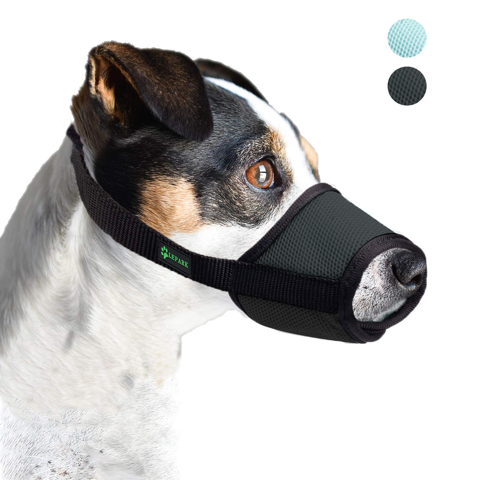 using a muzzle for barking