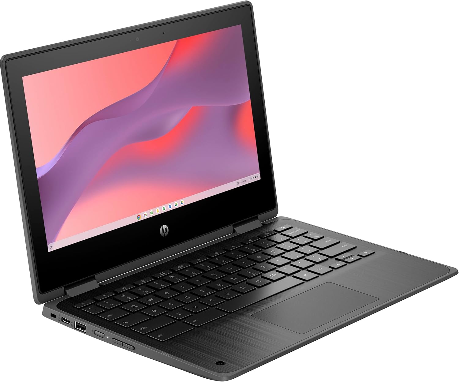 HP Chromebook Pro X360 Fortis 11 2-in-1 Laptop (11.6'' Touchscreen, Intel Processor, 4GB RAM, 160GB Storage), Ruggedized & Spill-Resistant, Students & Education, Webcam, Chrome OS (Renewed)