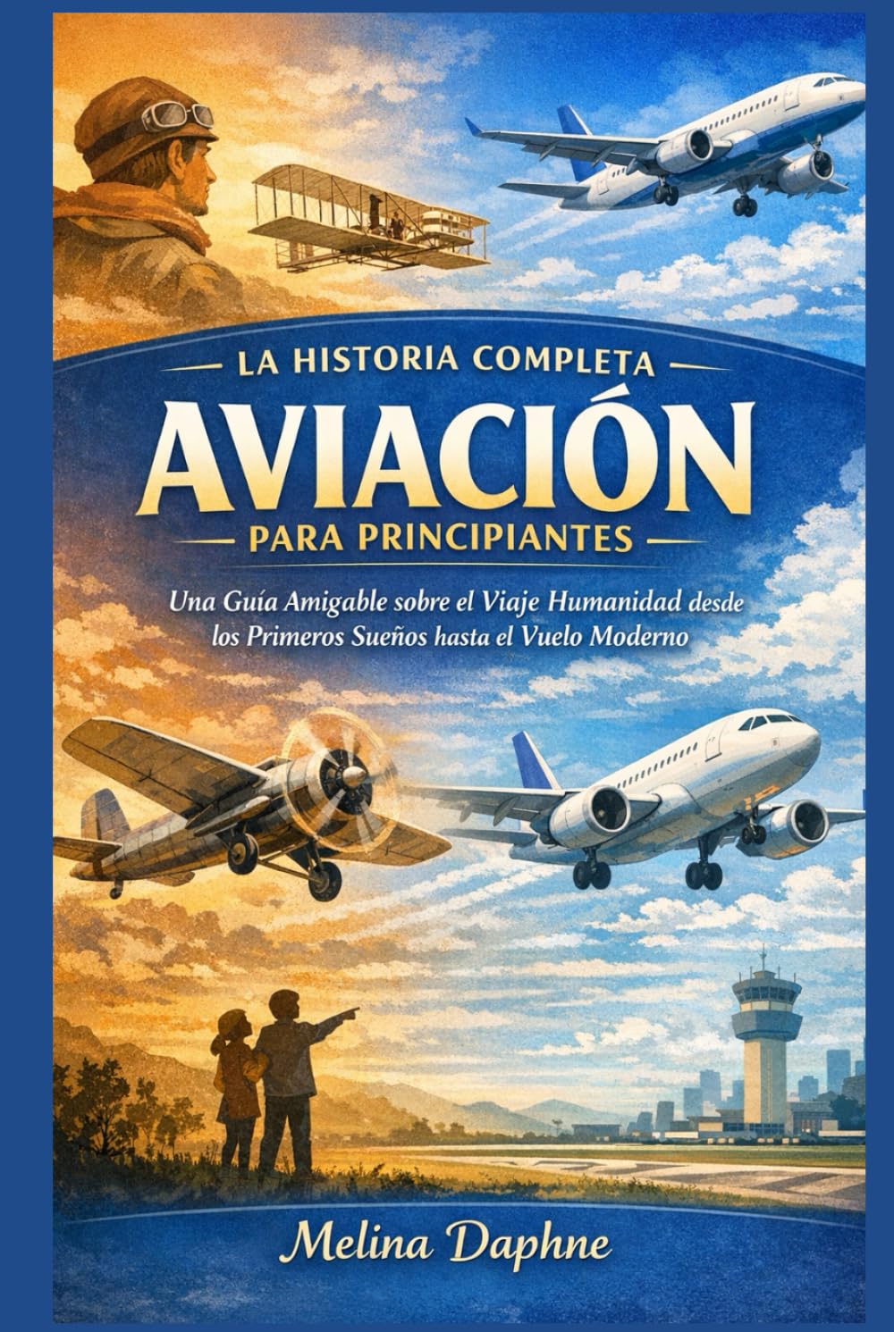 LA HISTORIA COMPLETA AVIACIÓN PARA PRINCIPIANTES: Una Guía Amigable sobre el Viaje Humanidad desde los Primeros Sueños hasta el Vuelo Moderno