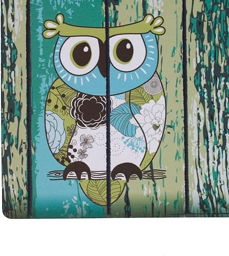 Miniatura 4 de Felpudo de bienvenida para puerta delantera, parte trasera de goma, antideslizante, tapete de entrada, rascador de zapatos, 17 x 29 pulgadas,