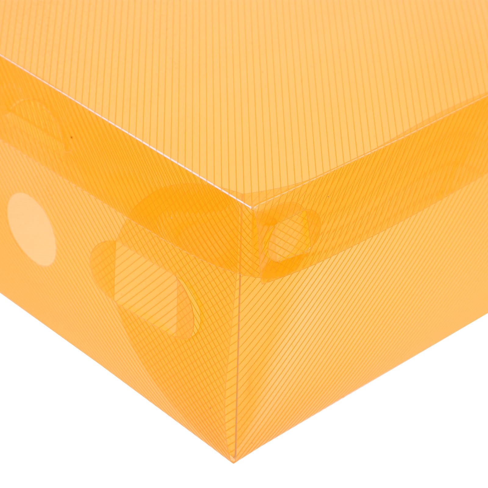 Artibetter Scatole Portascarpe Impilabili in Plastica 7 Pezzi