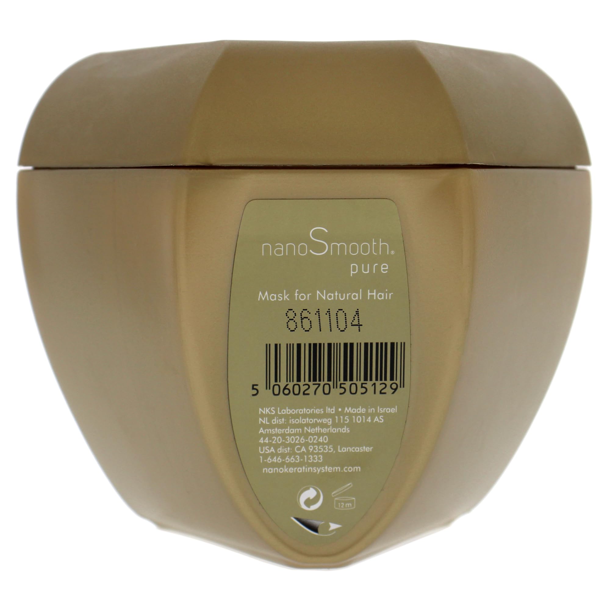 Nanokeratin nanosmooth pure revive mask (500ml)