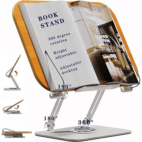 Solit Cookbook Stand for Hands-Free Reading