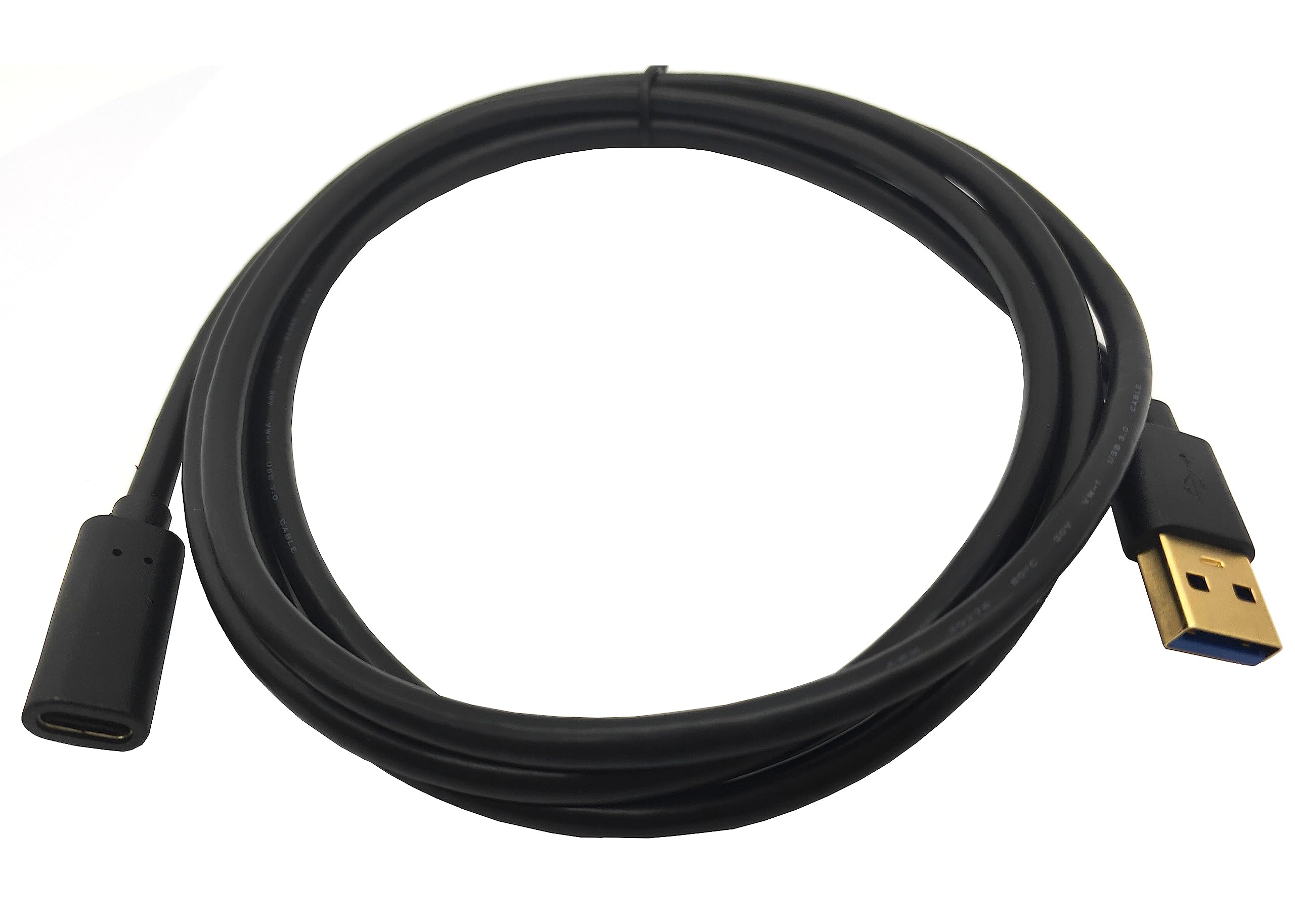 MTUERANC USB A to USB C Cable, USB 3.0 Type A Male to USB 3.0 Type C (USB-C) Female Data & Charging Converter Adapter for Laptop and PC (1.8M/6 Feet)