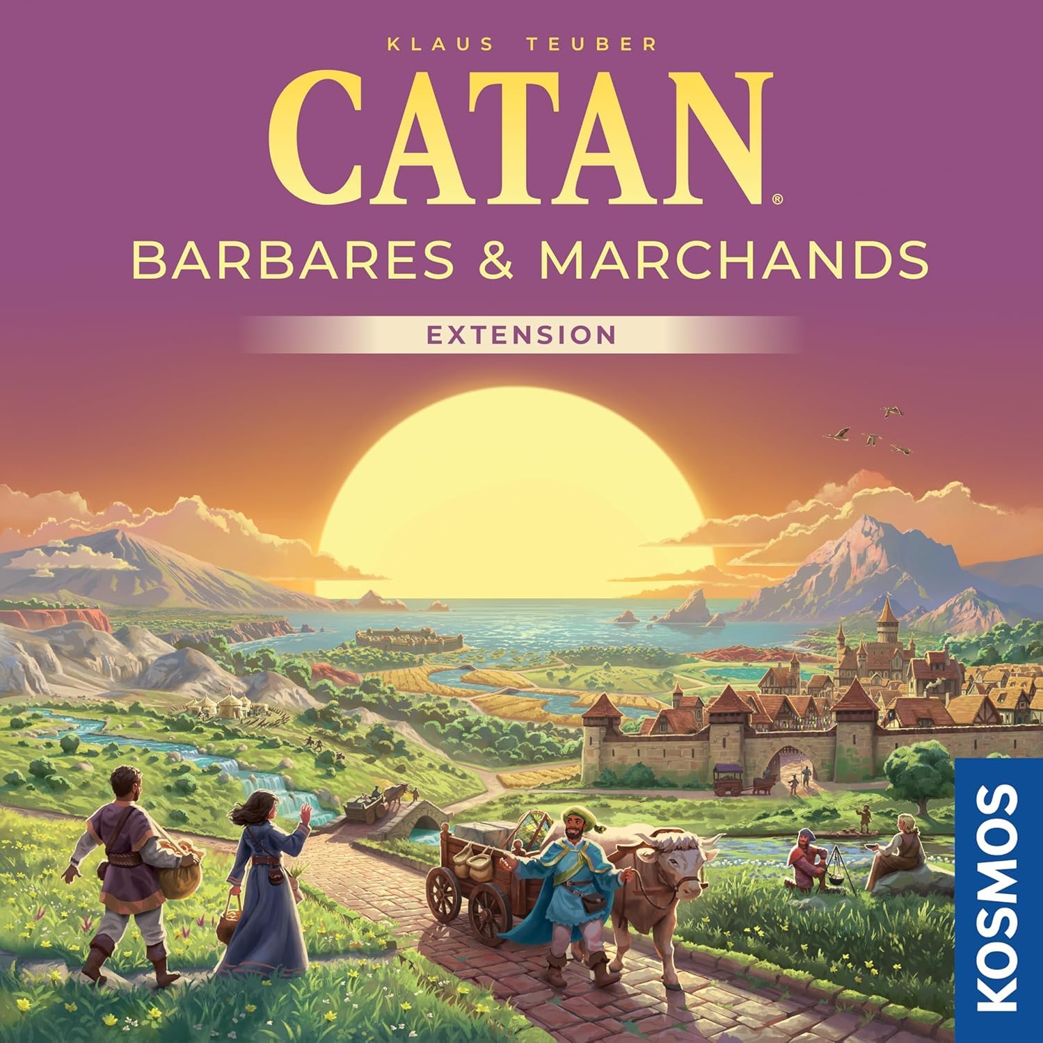 CATAN Traders & Barbarians Brettspiel-Erweiterung (6. Edition) Entdecken Sie neue Abenteuer, Strategiespiel für Kinder und Erwachsene, ab 12 Jahren, 3–4 Spieler, 90 Minuten Spielzeit, hergestellt von | Entdecken Sie neue Abenteuer, Strategiespiel für Kind