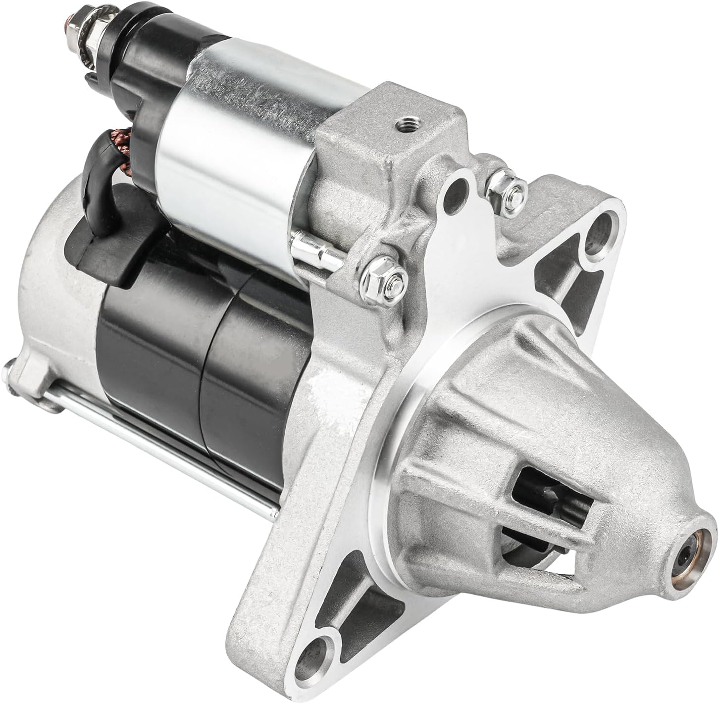 KAC Starter Motor 17703N Compatible with 1997-2001 CR-V Automatic 12V 1.0KW 9 Teeth DS4H1,DSDE1,31200P3FA51RM,17703N,17703,06312P3FA51,91295502,31200P3FA51,19135505,MPA17703,1 KW,17703N