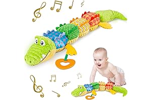 Infant Baby Musical Stuffed Animal Activity Plush Soft Toy for Boys