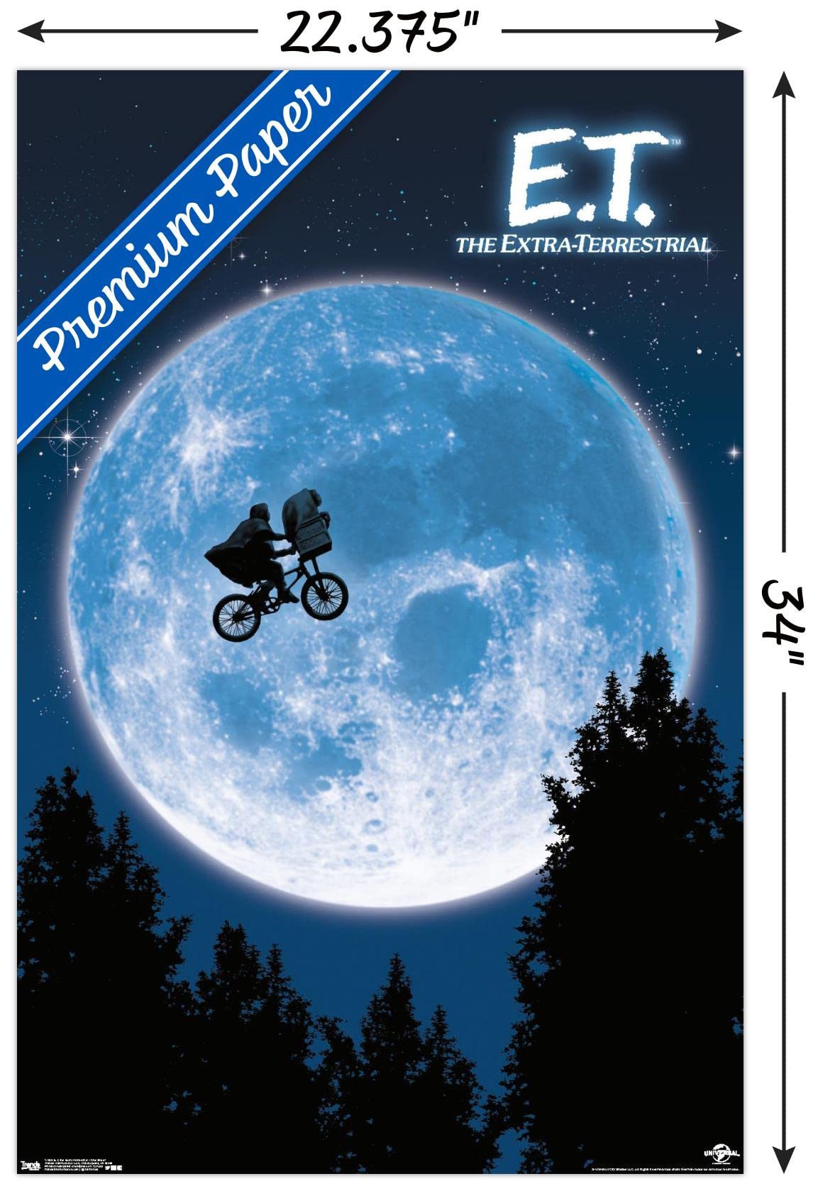 kurry A4サイズ　ポスター　ET Amazon.co.jp: Trends International E.T. The Extra-Earthrial