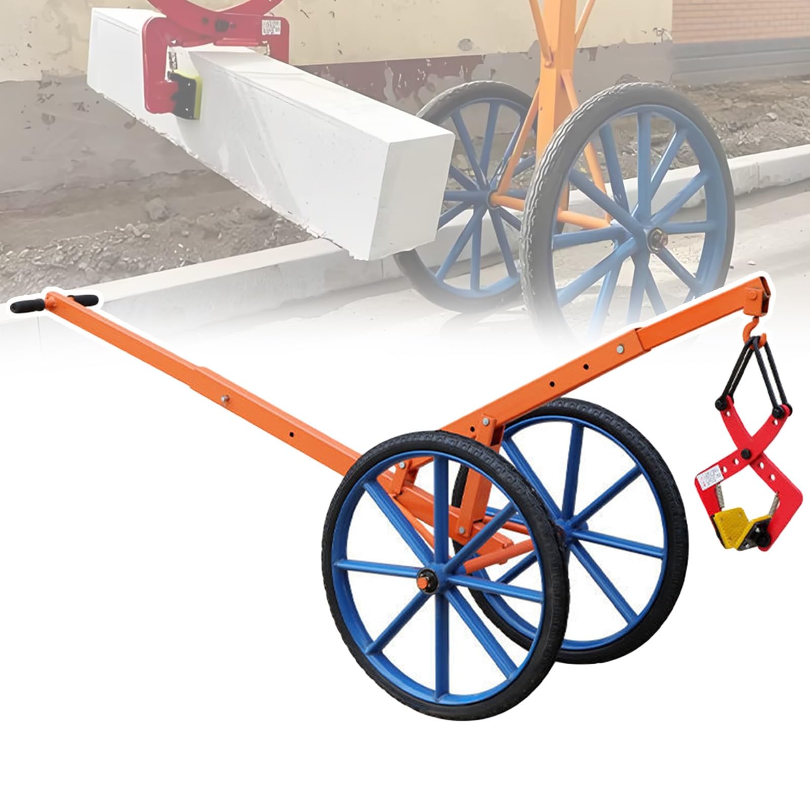 AKFNCJE Heavy-duty Curb Stone Transporter With Clamps