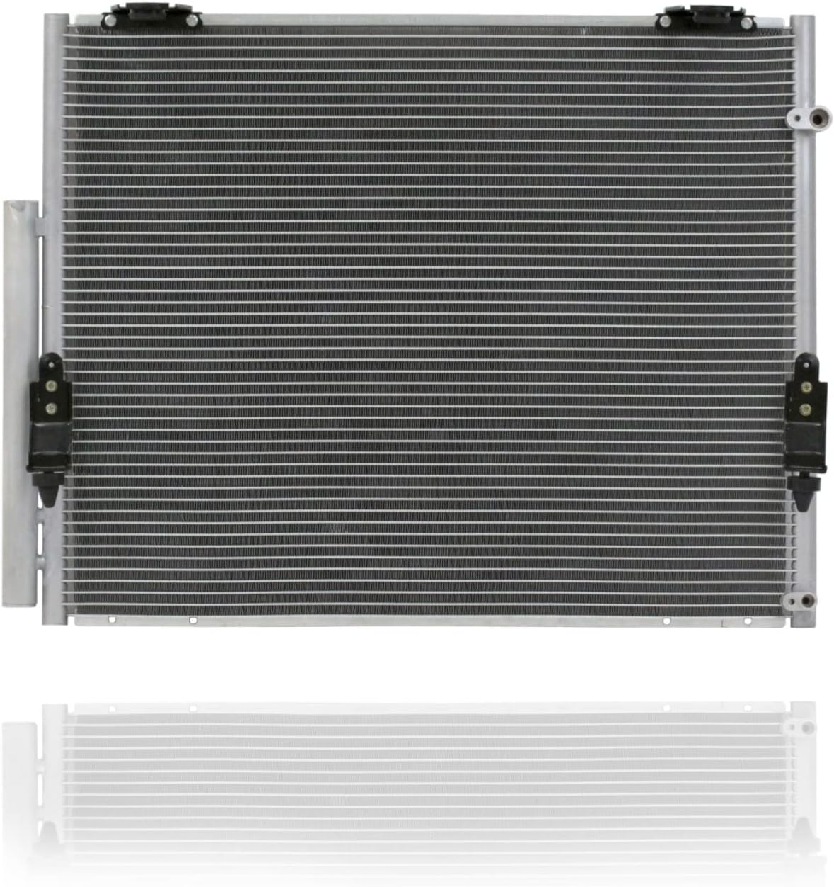A/C Condenser - Pacific Best Inc. Compatible/Replacement for 3598 07-18 Toyota Tundra, 08-18 Sequoia Without Towing Package - With Receiver & Dryer