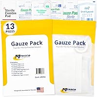 Vista 13 de Kit de primeros auxilios Suministros de recambio Paquete de medicamentos para rellenar kits pequeños o viajar