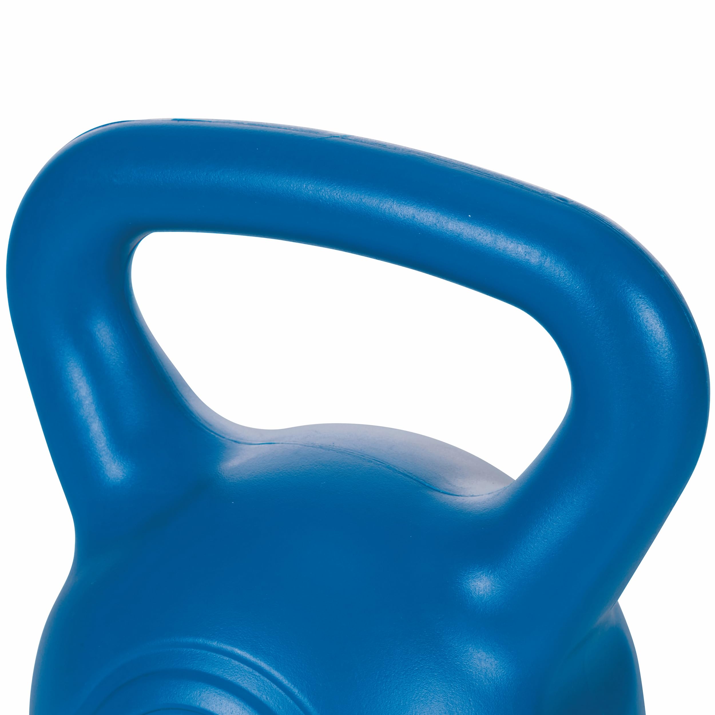Kettlebell 8 Kg, per allenamento, antiscivolo, blu, FitLover