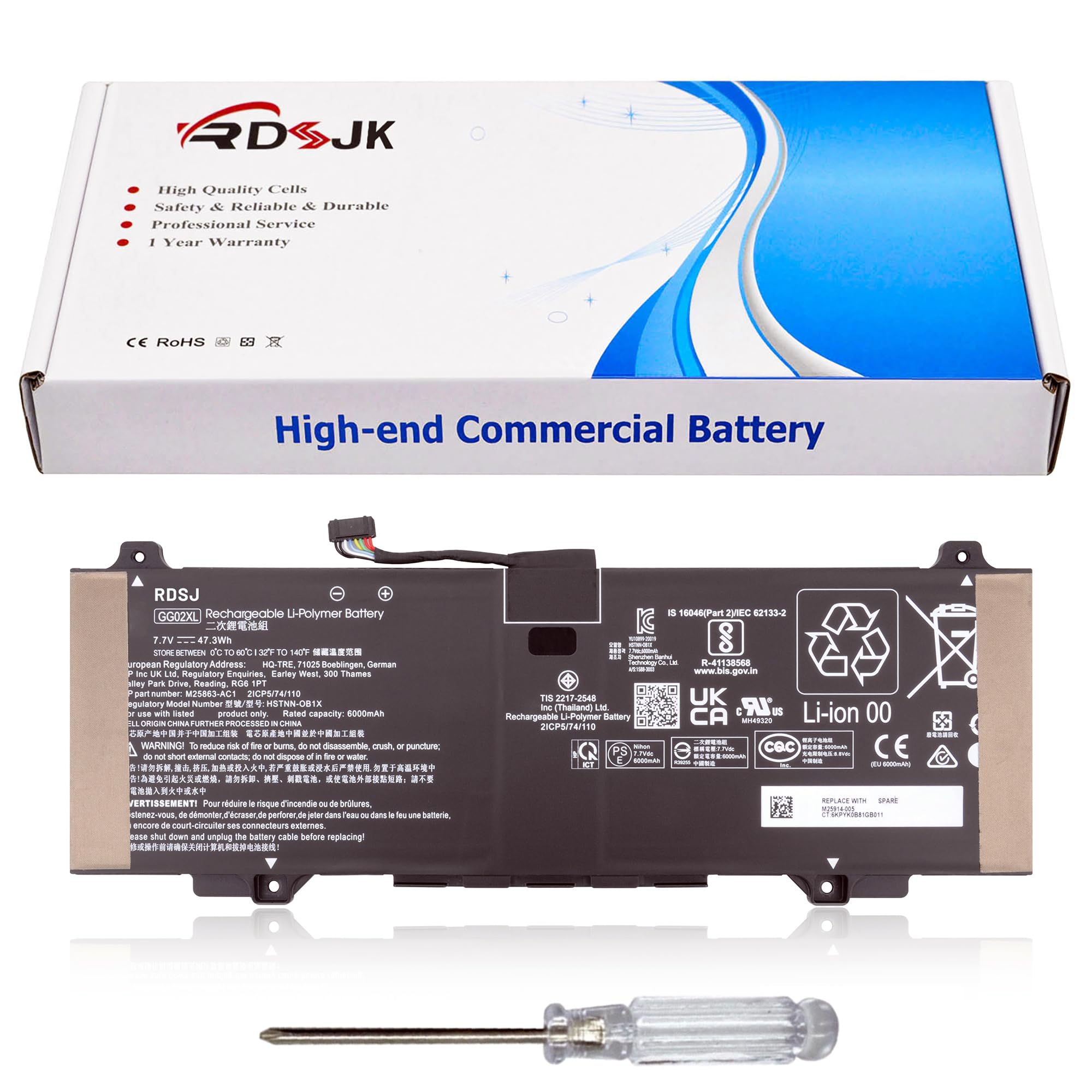 Amazon.com: GG02XL Laptop Battery for HP Chromebook Fortis 14 G11