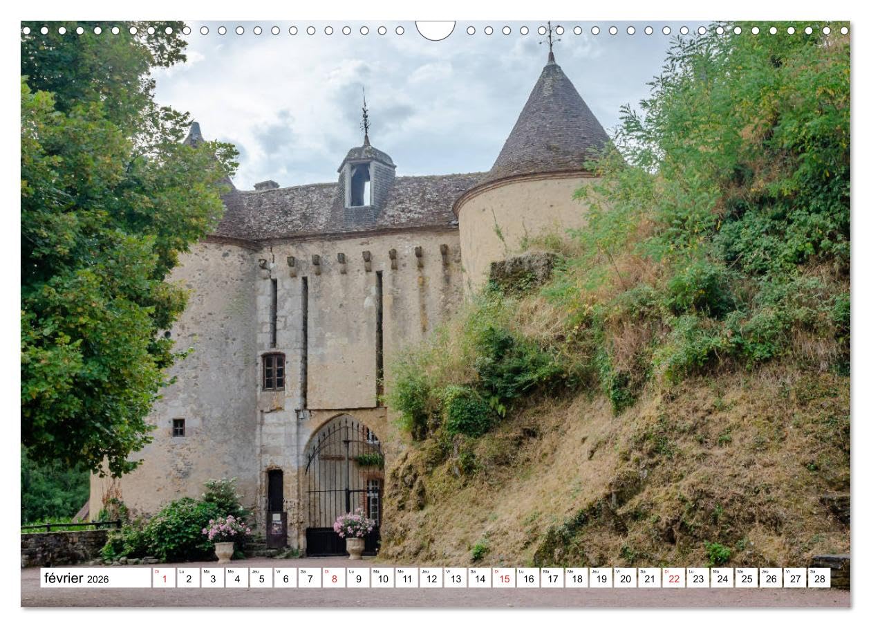 Entre Creuse et Berry la vallée des peintres (Calendrier mural 2026 DIN A3 vertical), CALVENDO calendrier mensuel: Les paysages pittoresques de la vallée de la Creuse