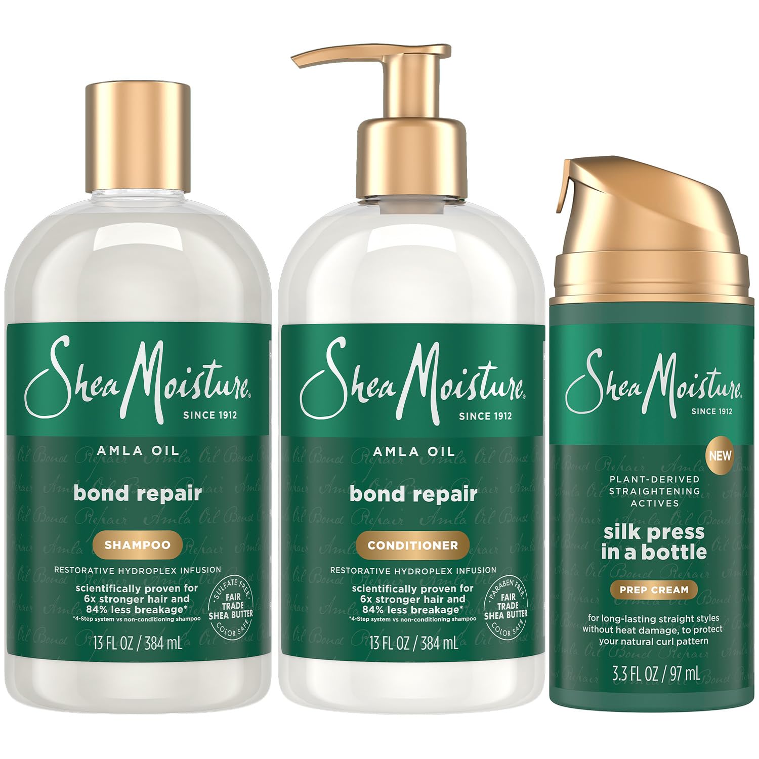 Amazon.com : SheaMoisture Bond Repair Shampoo & Conditioner Set