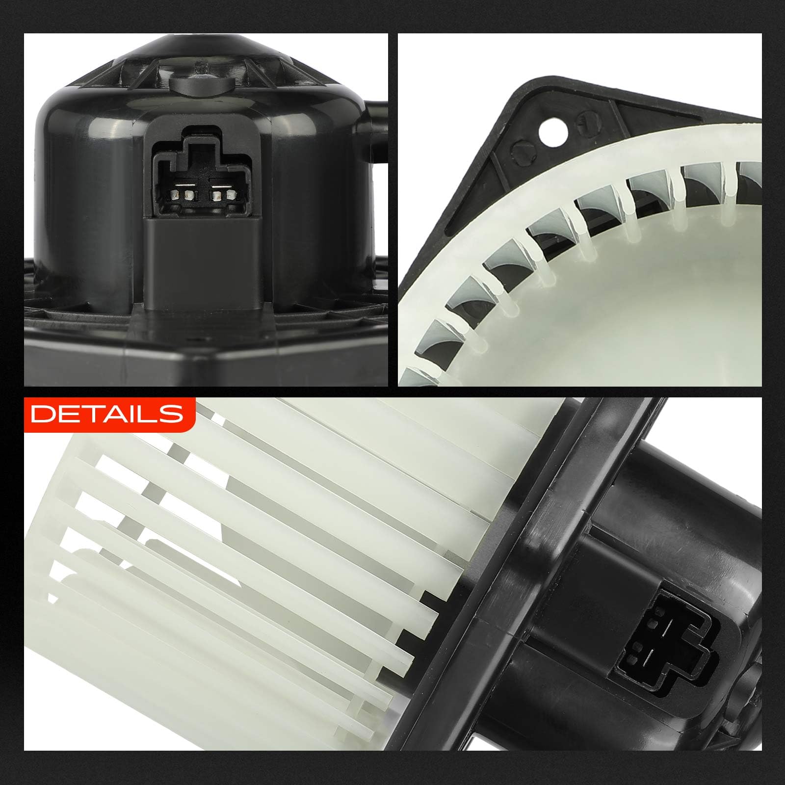 Frankberg Motore del ventilatore Ventilatore del riscaldamento Compatibile con ASX GAW Lancer VIII Spotback CXA Outlandel II CWW Lancer VIII CYA CZA Lancer VII Station Wagon CSW CTW Replace# 700239