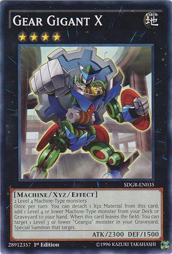 YU-GI-OH! - Gear Gigant X (SDGR-EN035) - Estructura de cubierta Geargia Rampage - 1 Edición - Común