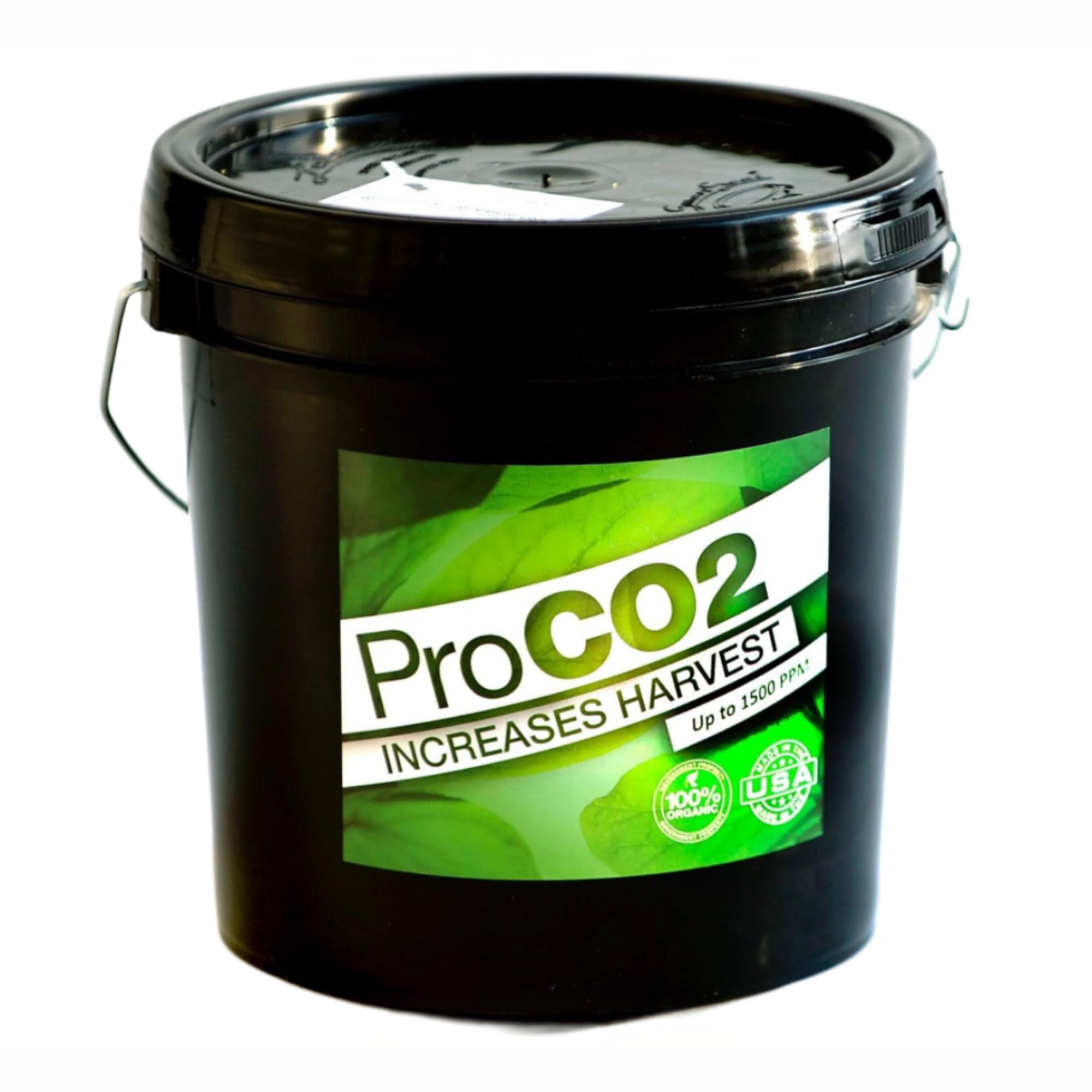 CO2 Boost for Indoor Grow Tent - Ready to Use - Natural Carbon Dioxide CO2 Boost for Indoor Grow Rooms - One XL CO2 Bucket Covers up to an 4'x4’ Area - Pro CO2 XL Bucket