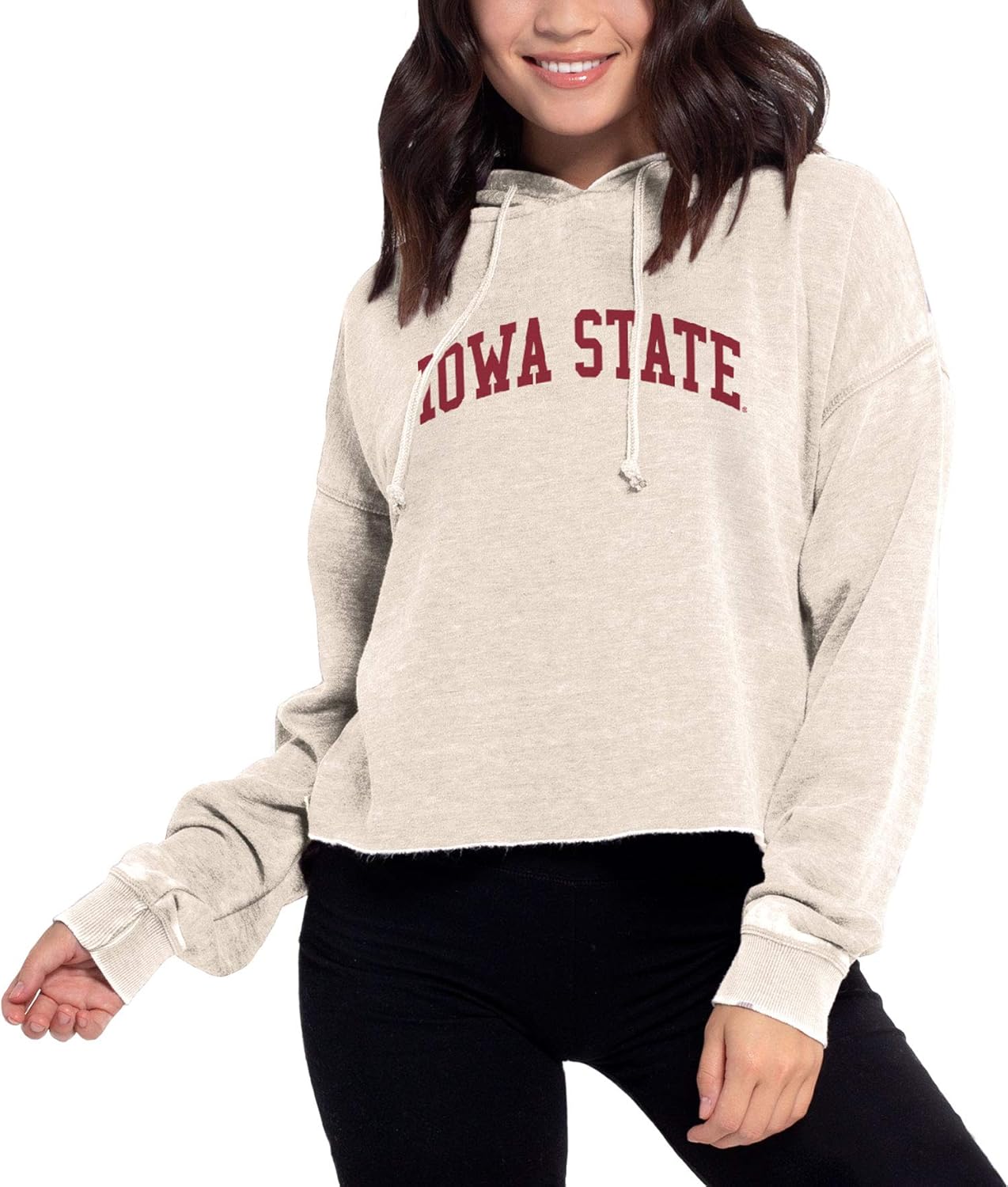 chicka-d Women's Burnout Campus Hoodie