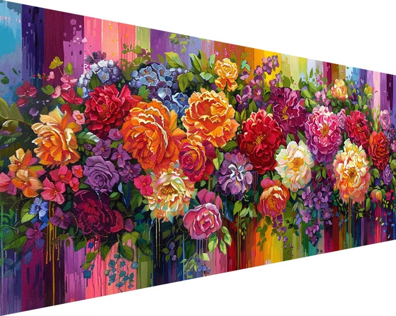 油画】美しい花