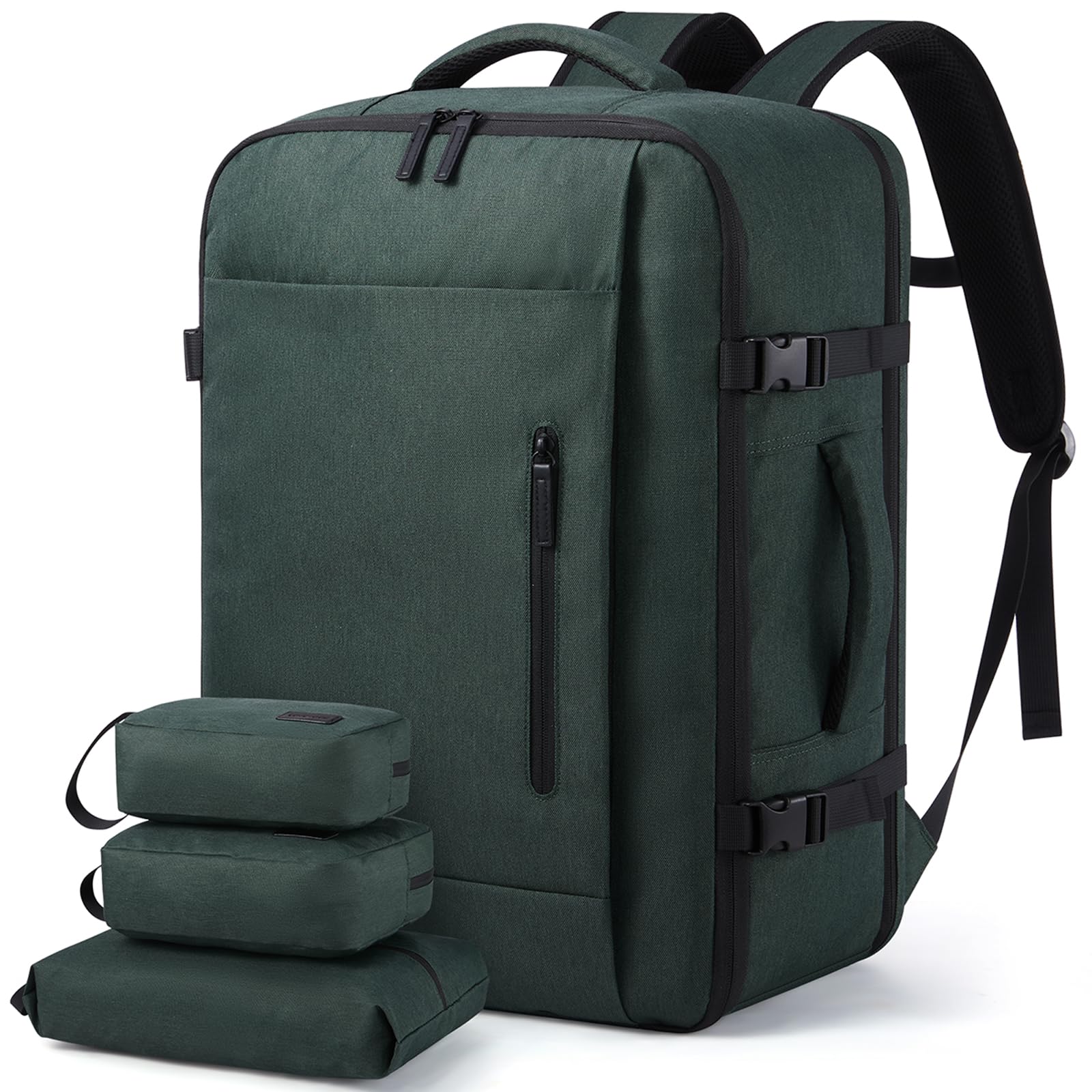 LOVEVOOK Handgepäck Rucksack, Groß Reiserucksack Herren Damen Kofferrucksack Flugzeug Tasche, Travel Backpack Carry On Luggage, Reisetasche Koffer Cabin Bag für Reise Arbeit Wandern