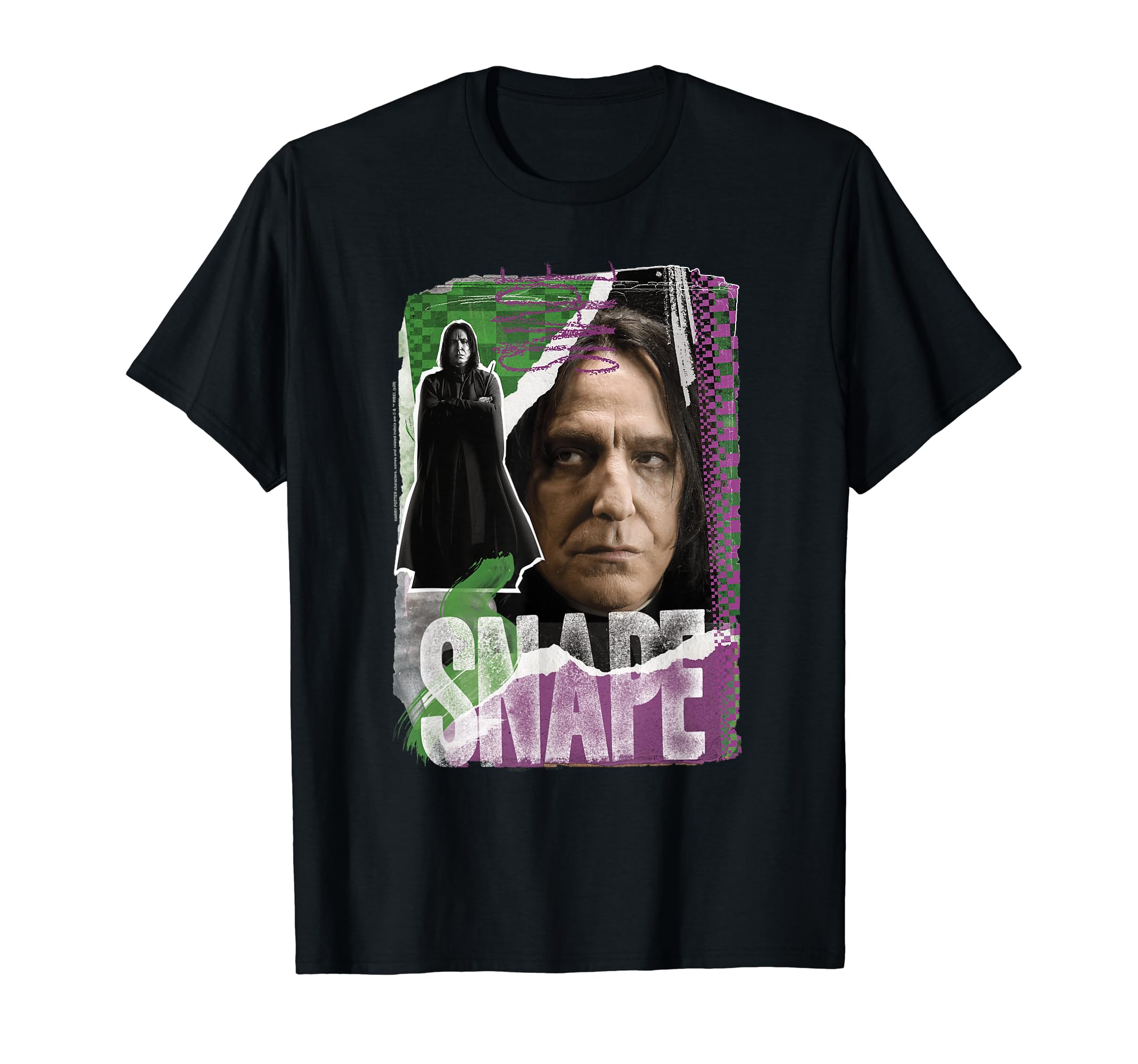 Harry PotterSnape Photo Collage T-Shirt