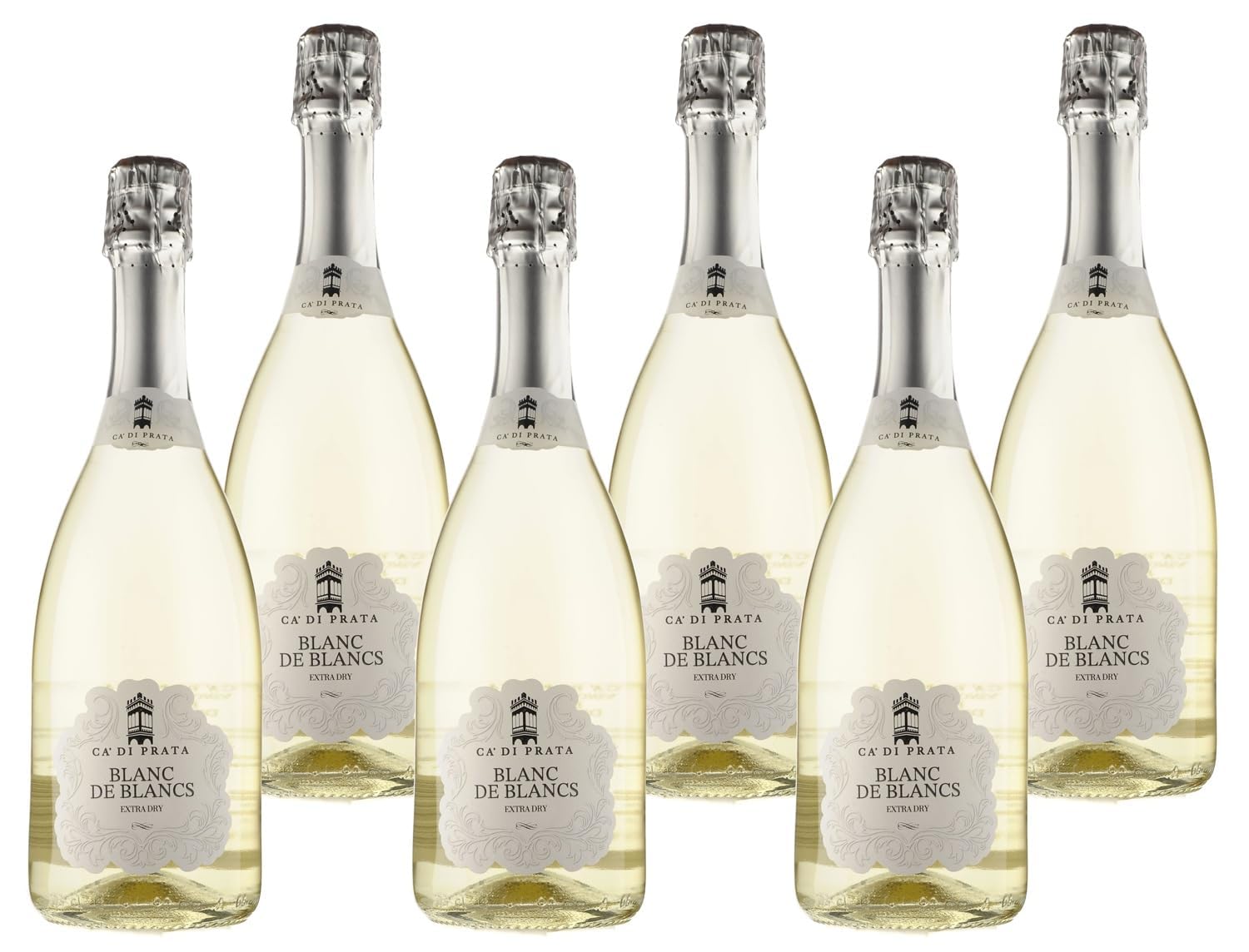 Cà di Prata Blanc de Blancs Extra Dry - 6 Bottiglie