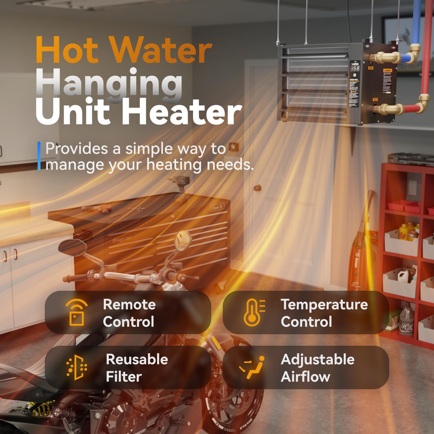 ALECOIL 50K BTU Hydronic Heater - Remote Control -2 ALECOIL 50K BTU Hydronic Heater - Remote Control -2