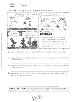 Comic-Strip Math: Problem Solving: 80 Reproducible Cartoons With Dozens and Dozens of Story Problems That Motivate Students and Build Essential Math Skills