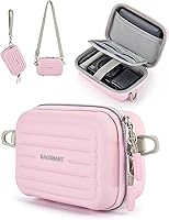 Vista 1 de BAGSMART Digital Camera Case for Canon PowerShot G7X Mark II/III, Lightweight Kids Camera Case Compatible with Goopow/Mgaolo/CIMELR/Seckton Kids