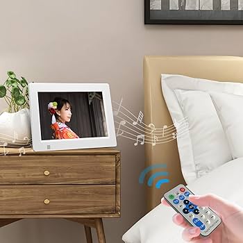 Amazon | デジタルフォトフレーム 7インチ 1024x600 全視野角 写真