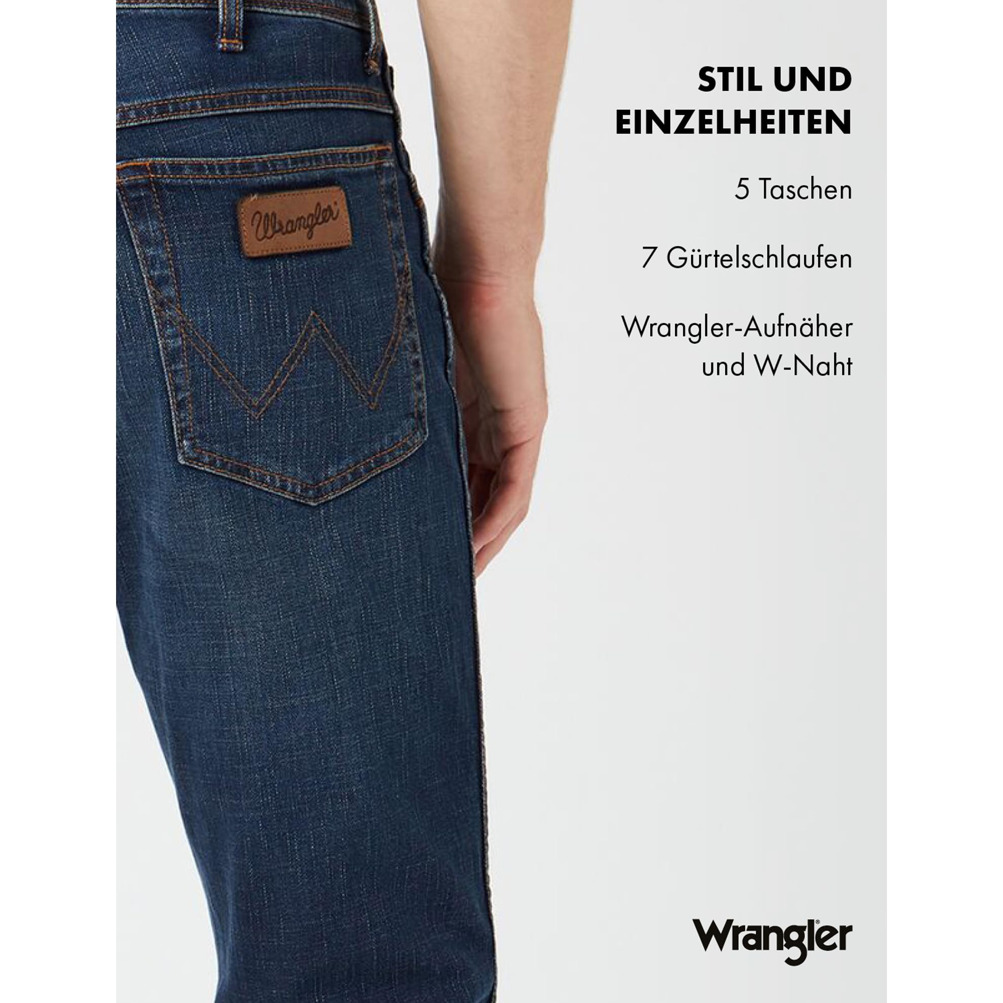 Wrangler Herren Texas Jeans – Bild 6
