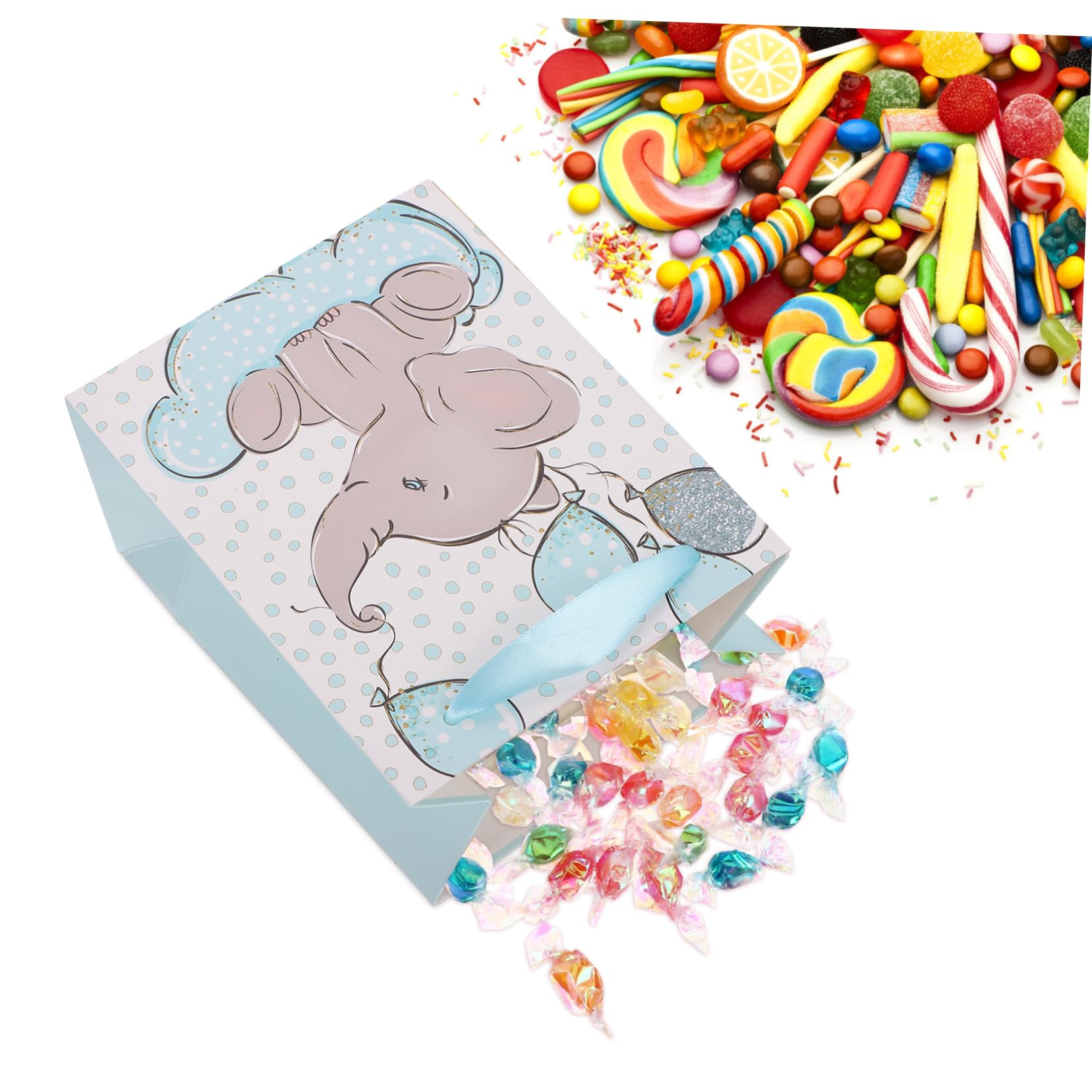 LALAFINA 24 Pcs Sacchetto Di Immagazzinaggio Della Sacchetti Regalo Di Caramelle Contenitore Di Snack Sacchetto Del Regalo Della Ragazza Sacchetti Di Imballaggio Del Regalo