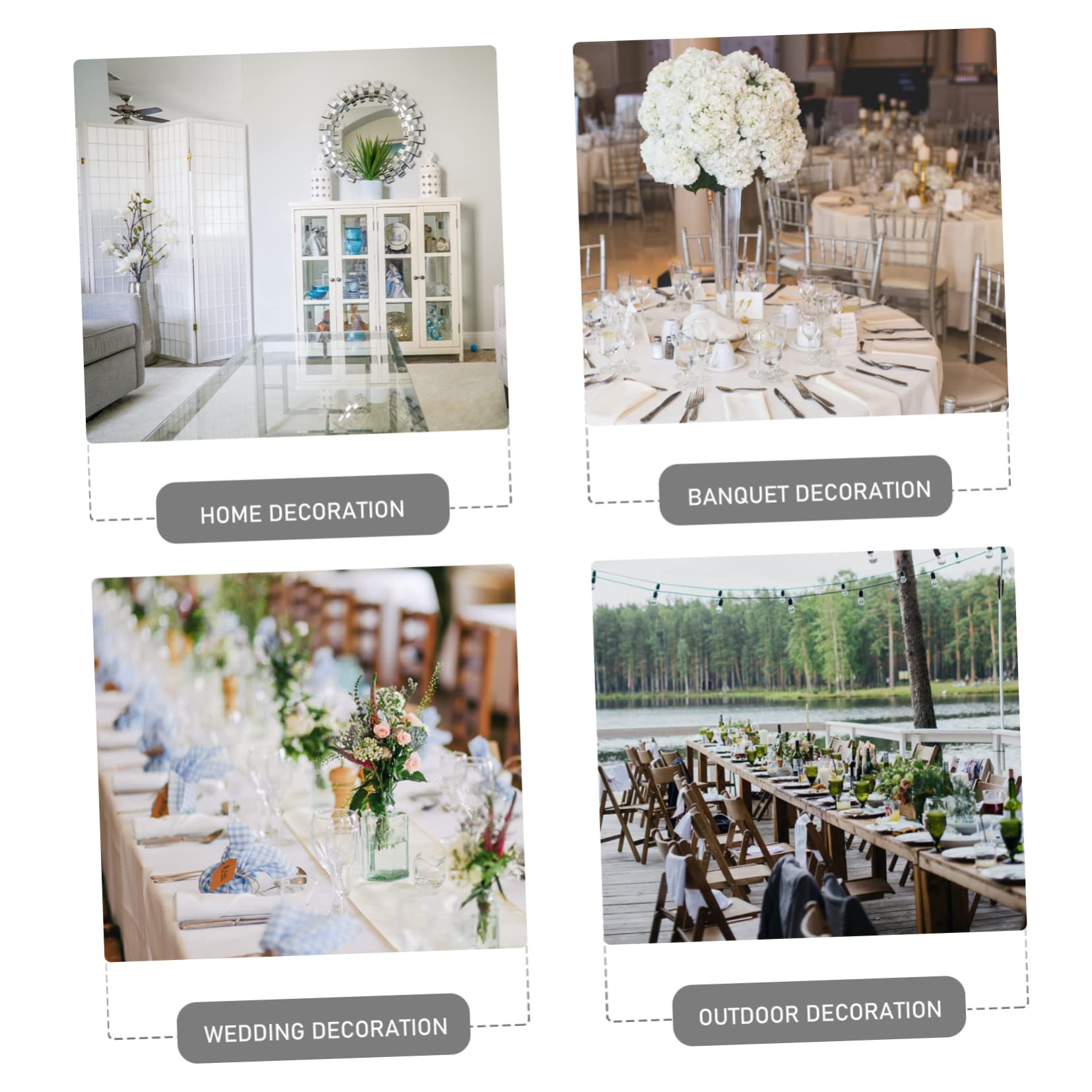 Gadpiparty 9 Set Mini Lavagne Cancellabili Per Tavolo Segnaposto Versatile Per Matrimonio Buffet E Ristoranti Lavagnette Erasabili Per Messaggi E Etichette 12 Pezzi * 9