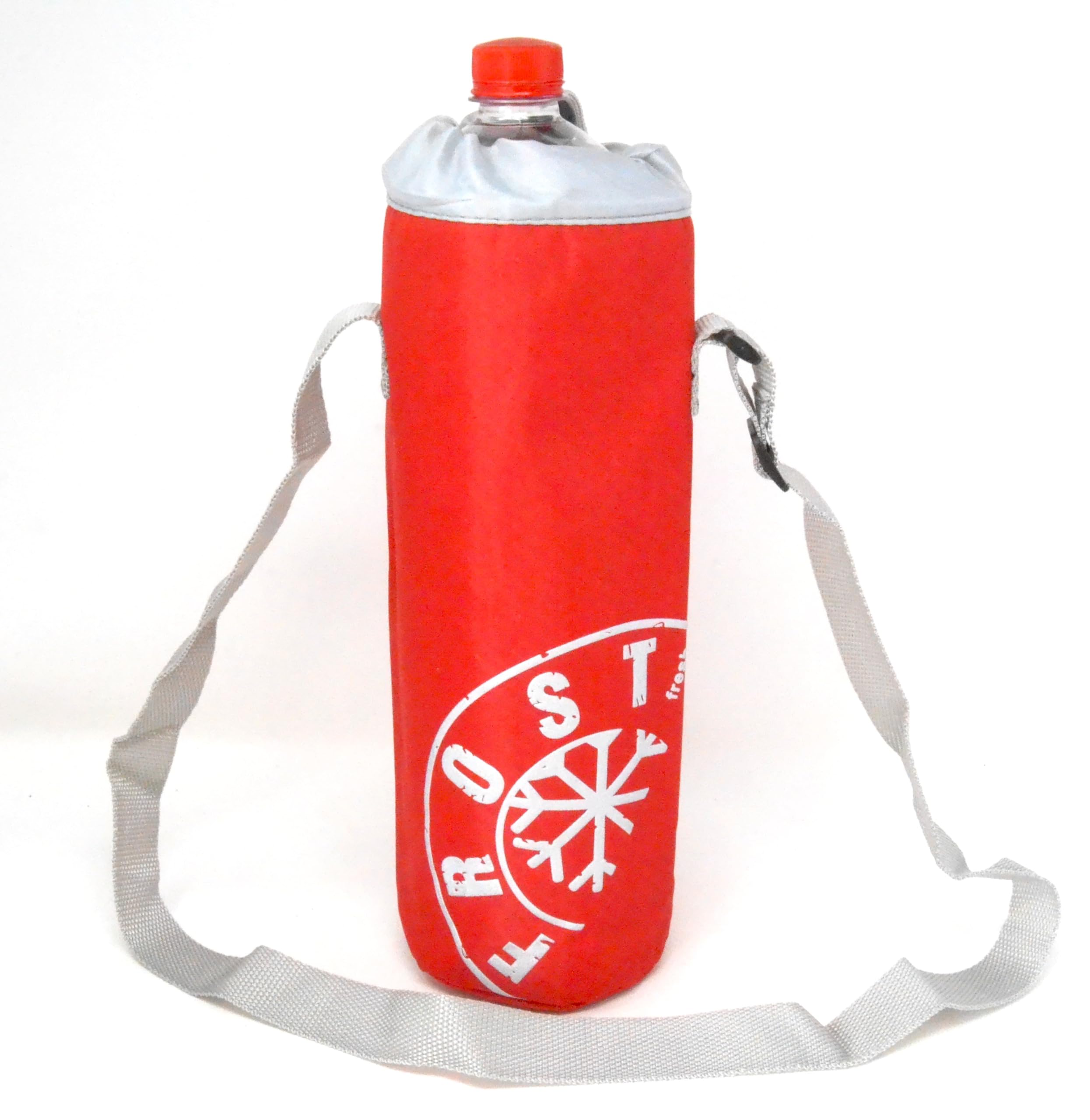 Thermo Flaschenhülle 1,5L Mit Gurt - Schneeflocken Design Isolierhülle