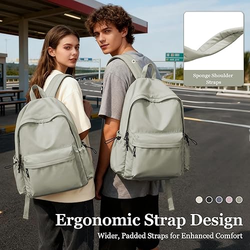 Miniatura 6 de Mochila de escuela secundaria para adolescentes, linda mochila universitaria para mujeres, bolsa de escuela secundaria, mochila de viaje casual,