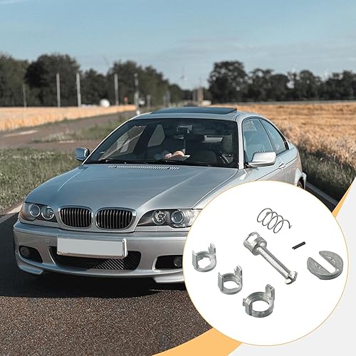 Miniatura 5 de Barrel Door Lock Cylinder Repair Kit 51218244049 Compatible with 3 Series E46 320i 323i 325i 328i 330i M3 Sedan Coupe Convertible