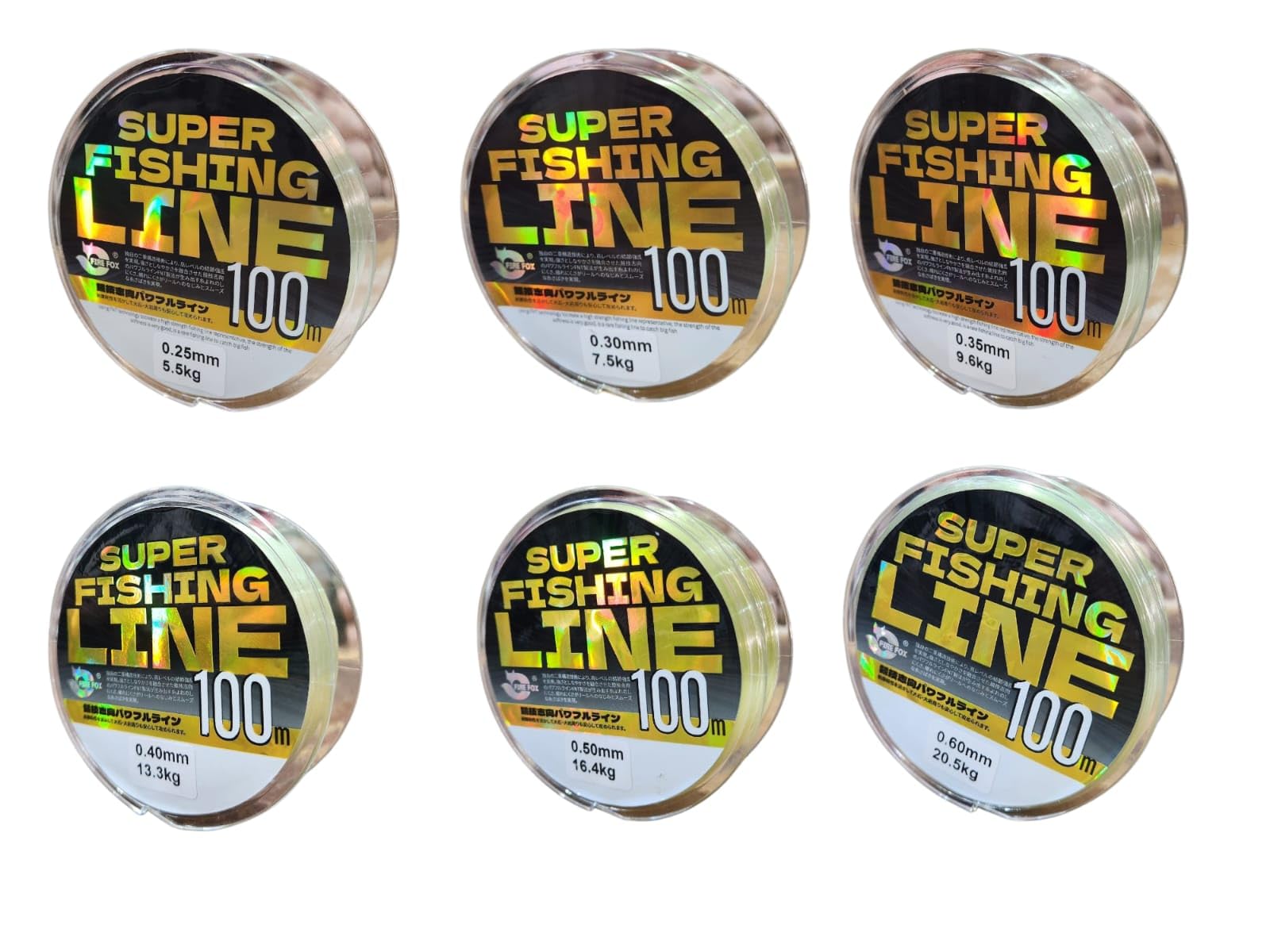AGASTRIYA Monofilament Fishing Line, 100m Length, 44-Pound Breaking Strength, Multicolour (0.25 MM 5.5KG)-picture-16