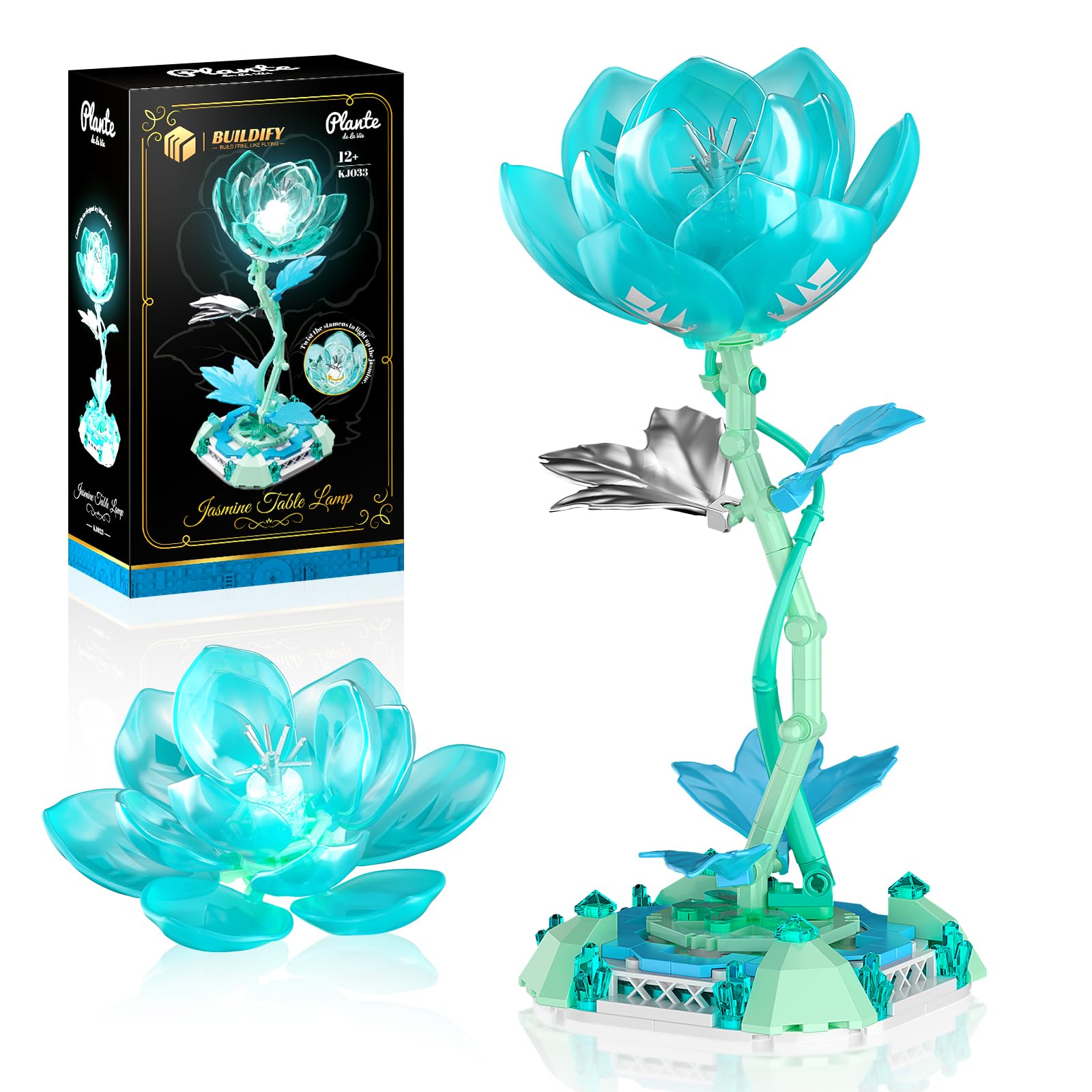 Amazon.com: Jasmine Table Lamp Building Blocks Set, Princess