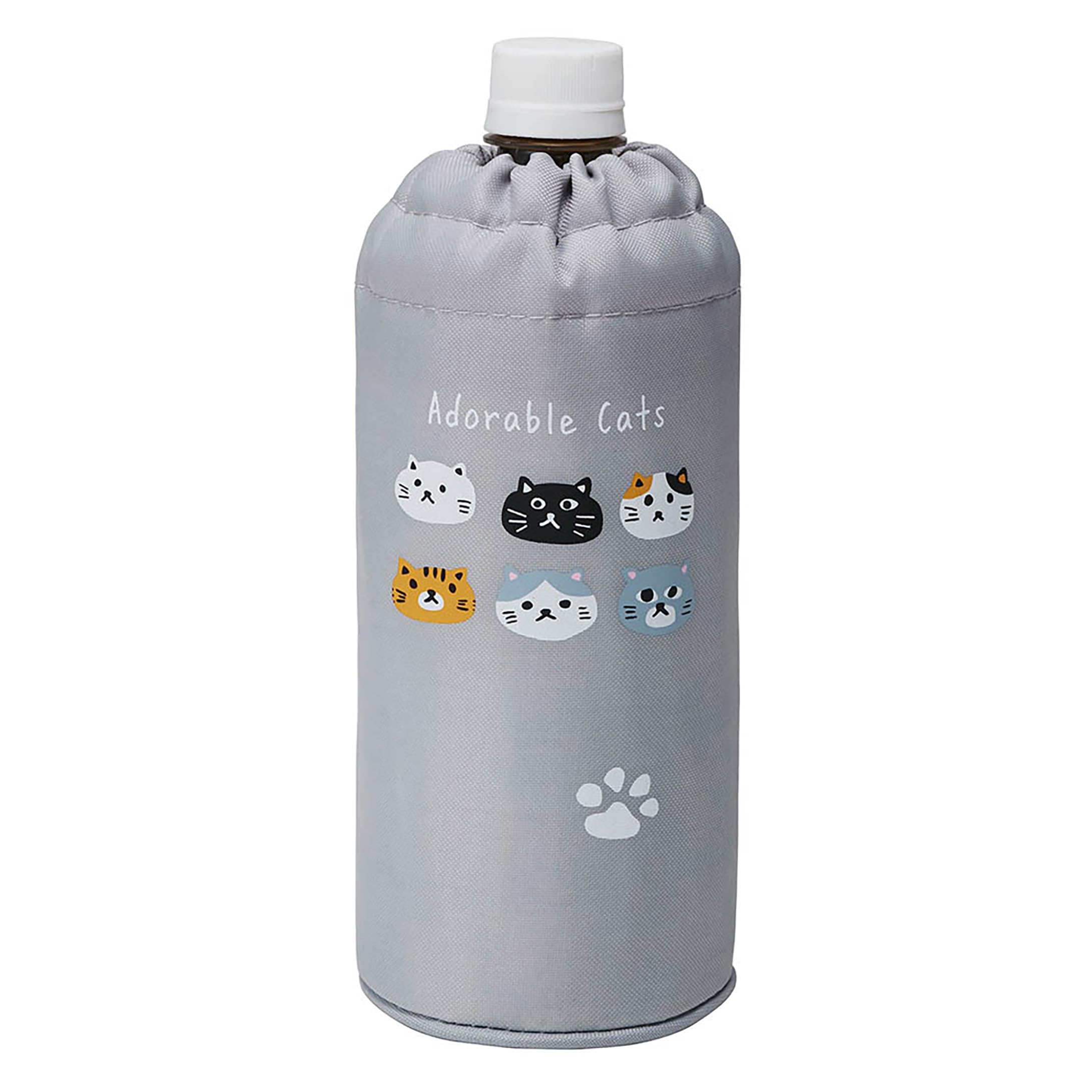 Amazon.co.jp: トルネ ペットボトルカバー ねこのあつまり H19.5×W8