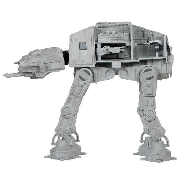 Foto 5 de 8 de Jazwares - Nave Star Wars AT-AT de 22cm (Incluye Nave & Figura)
