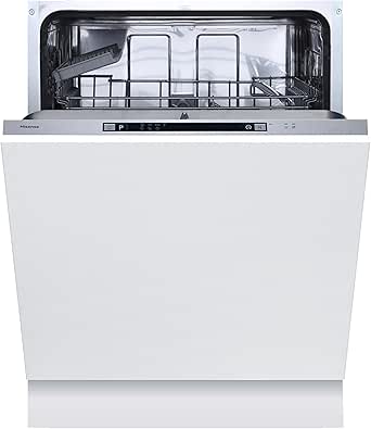 Hisense HV622E10 Lavastoviglie Integrata Totale 60 Cm, 13 Coperti, 47 db, Partenza Ritardata, Total Acqua Stop, Mezzo carico, 7 Programmi 5 Temperature